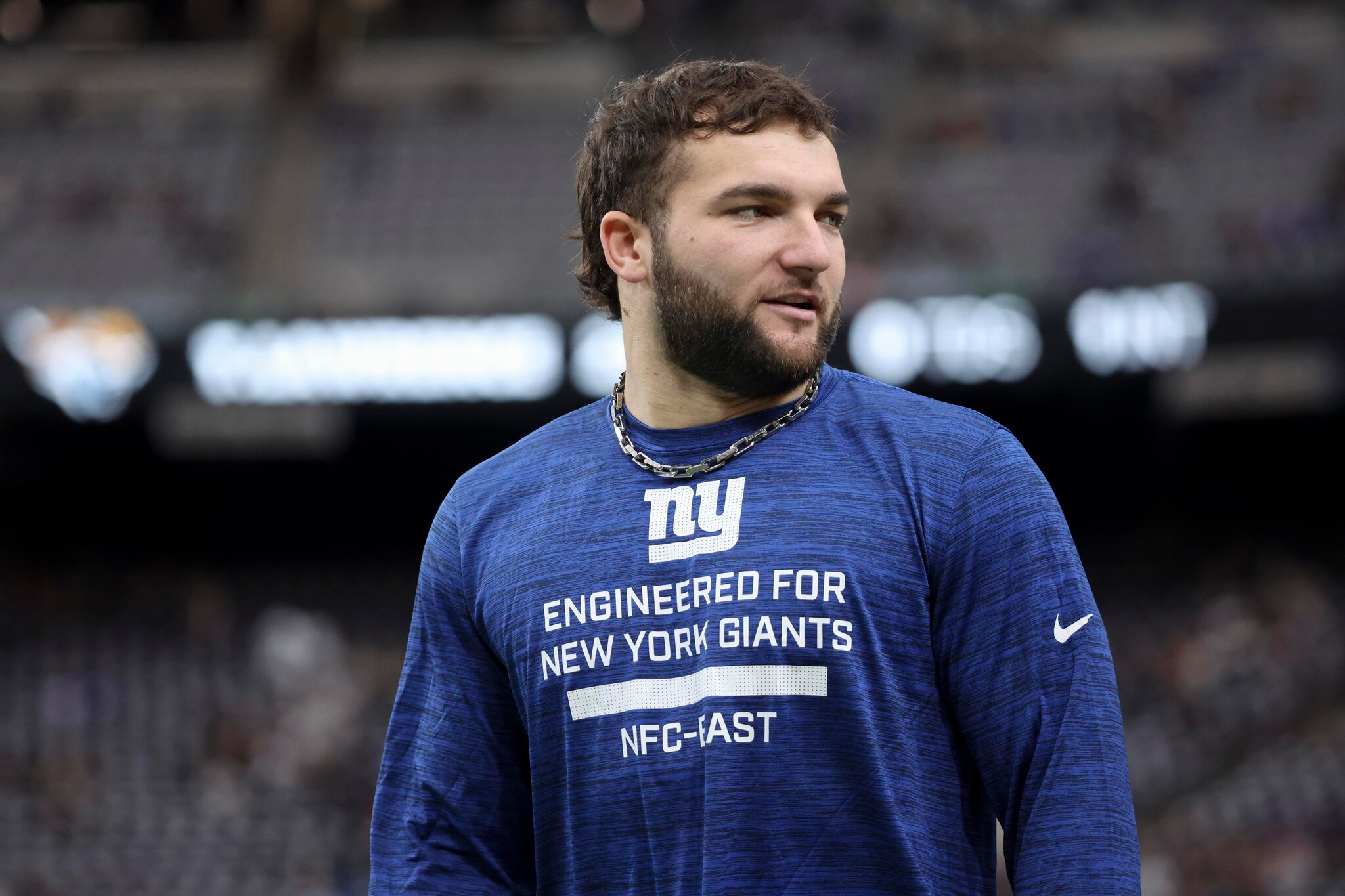 Joe Schoen on Cam Skattebo’s backflip: ‘I’d rather him not do that