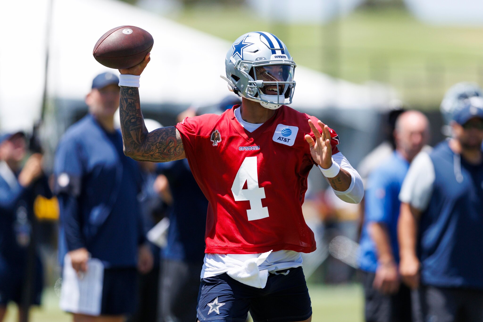 First-team snap counts on second day of practice and what they might mean