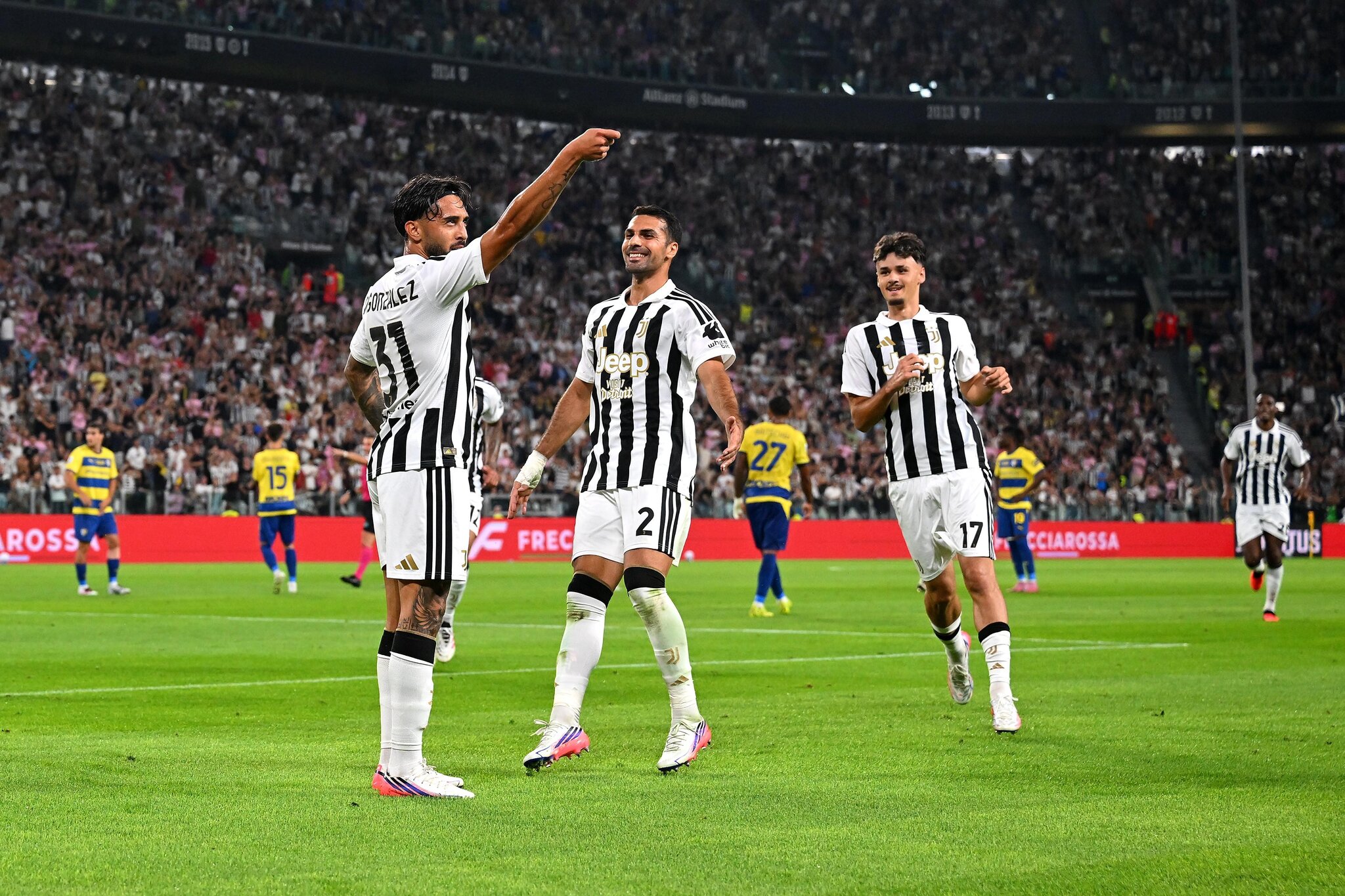 With Yildiz out, unusual suspects propel Juventus to victory vs. Parma