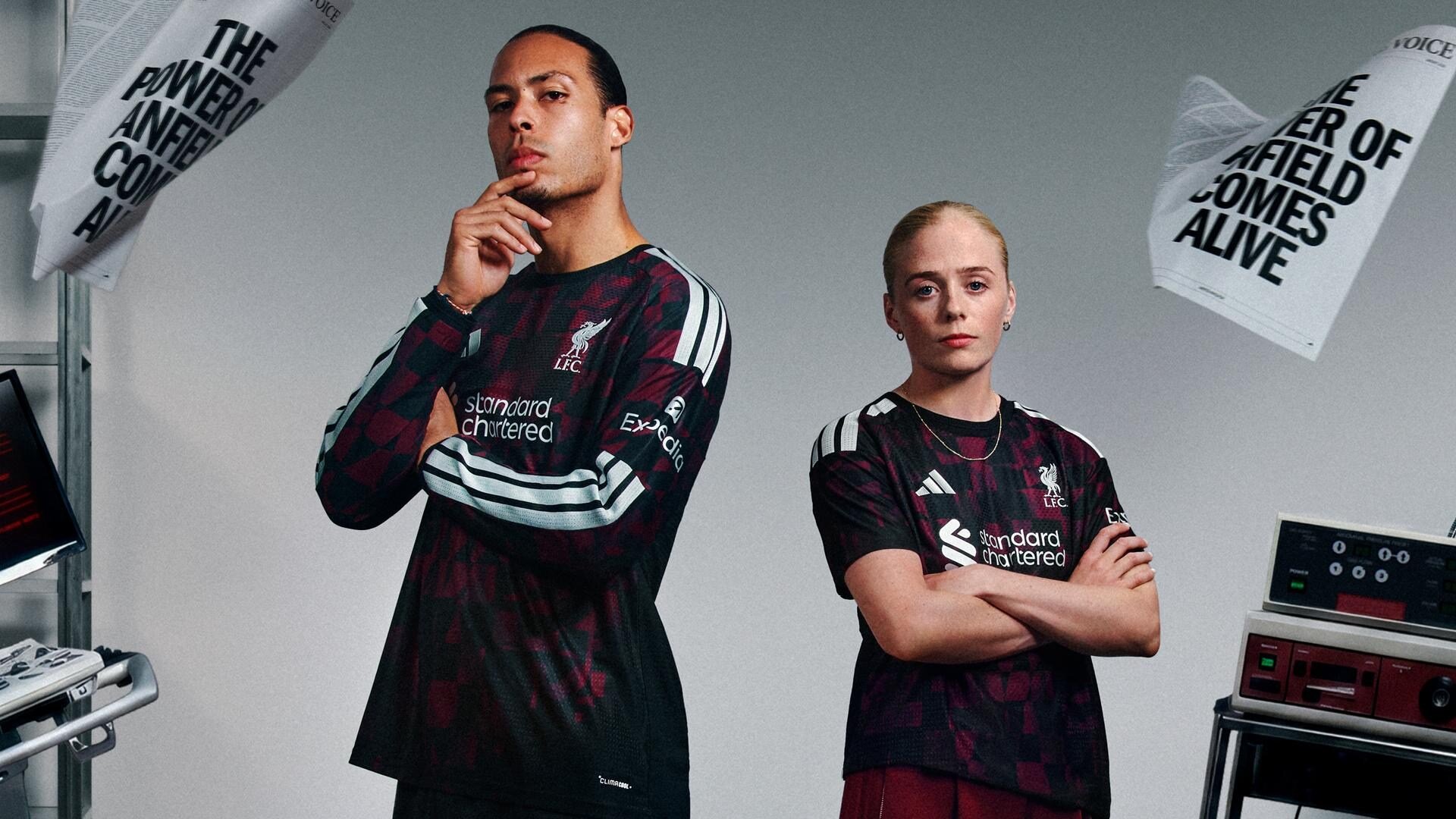 Official: Liverpool Unveil Black and Maroon Adidas Third Kit for 2026-27