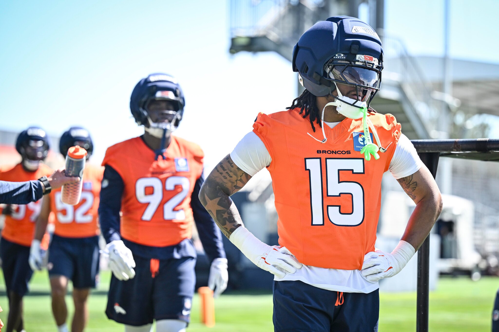 News and notes from the first day of acclimation practices from Broncos Camp