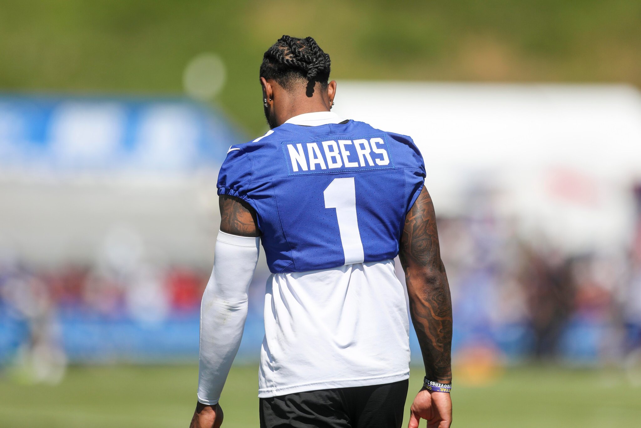 Giants injuries: Malik Nabers progressing; Brian Burns limited; JMS leaves practice