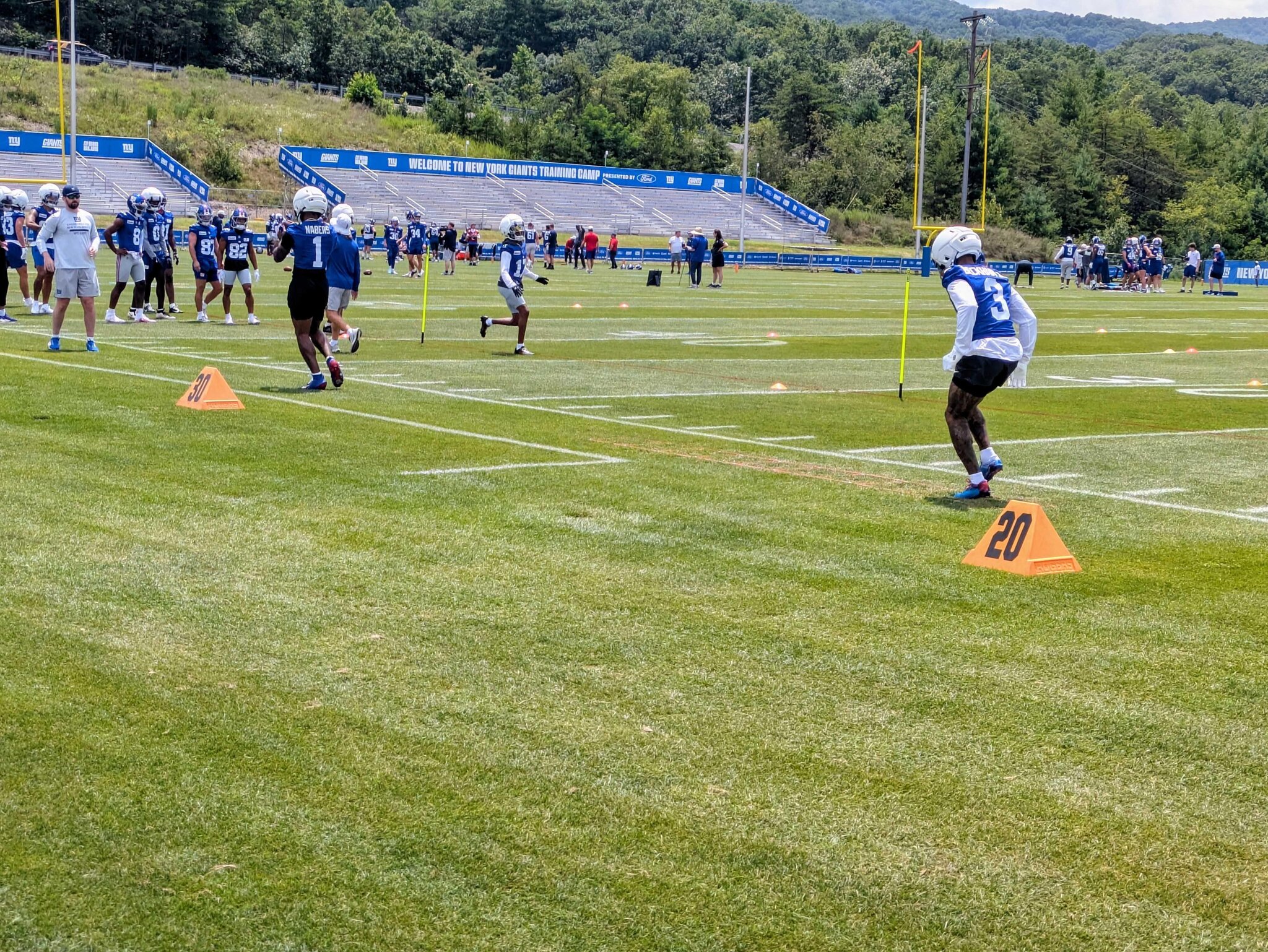 Giants training camp 2026: Live updates, Day 2