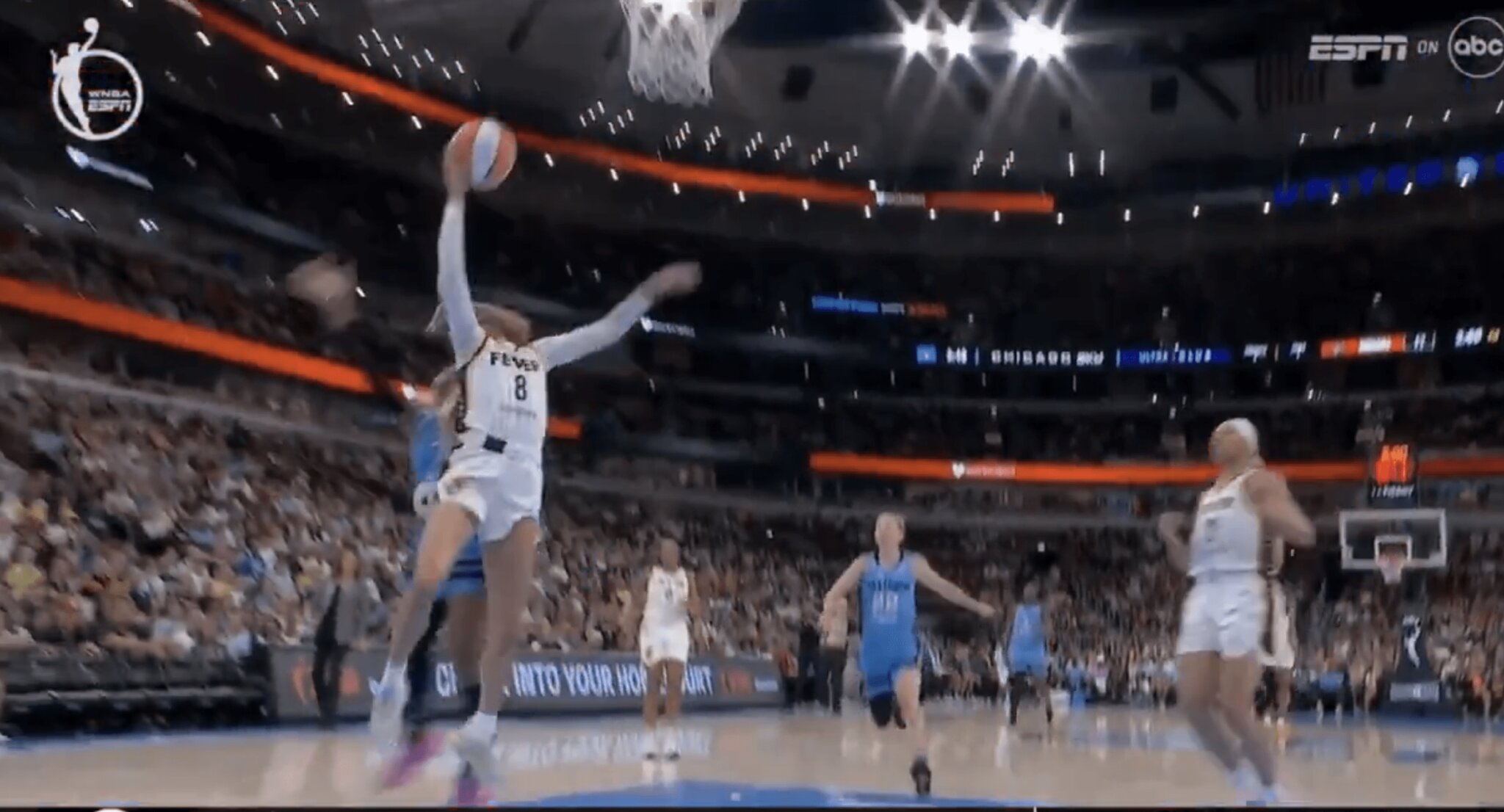 DiJonai Carrington rocked Sophie Cunningham in the face with Flagrant-2 foul, and got ejected