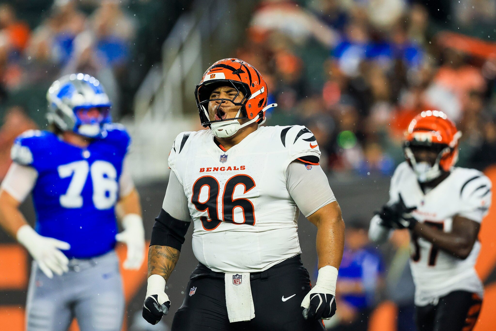 The Bengals are giving Landon Robinson a chance to play on offense