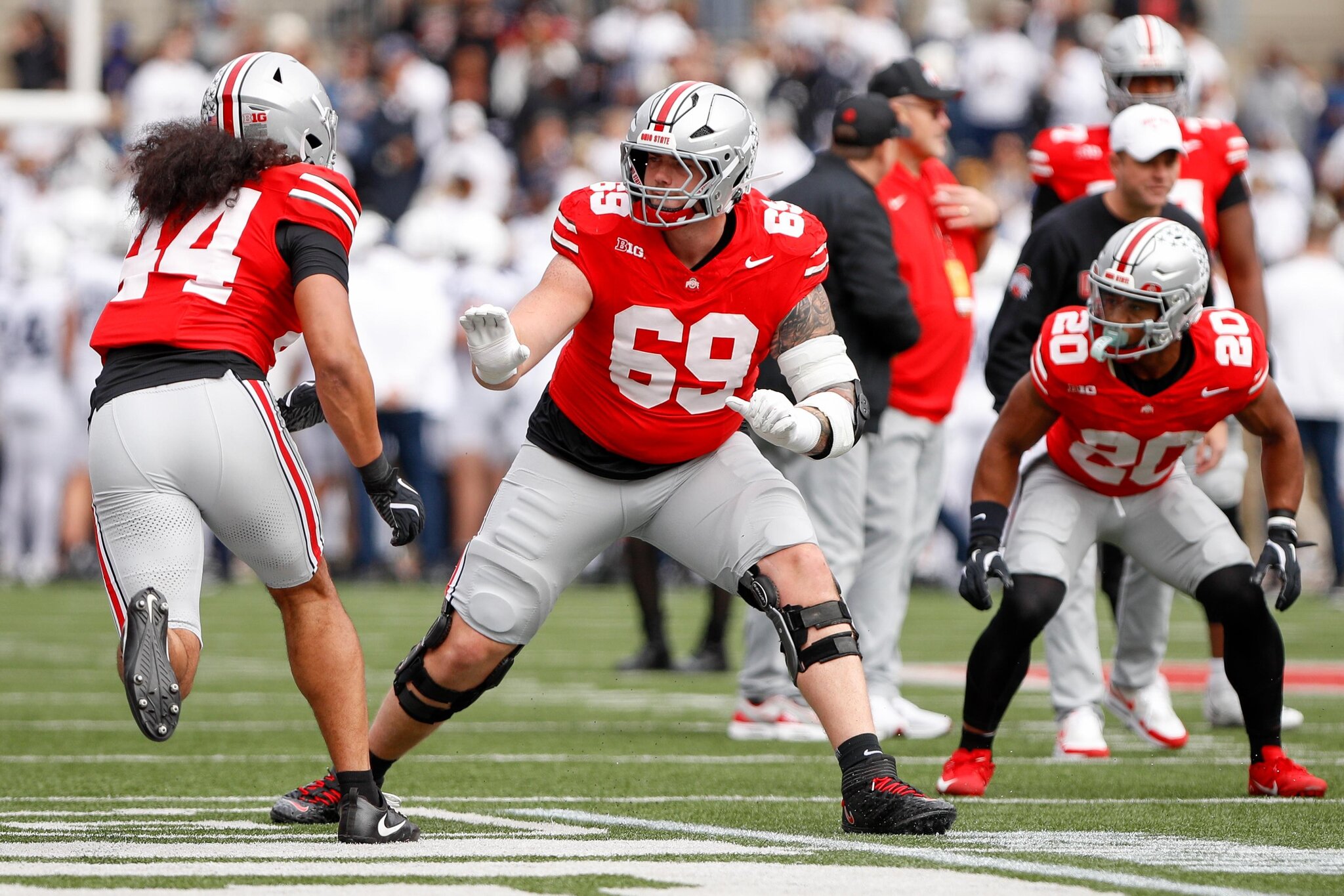 Player to Watch: Ian Moore’s emergence could lay the foundation for an elite Ohio State offensive line