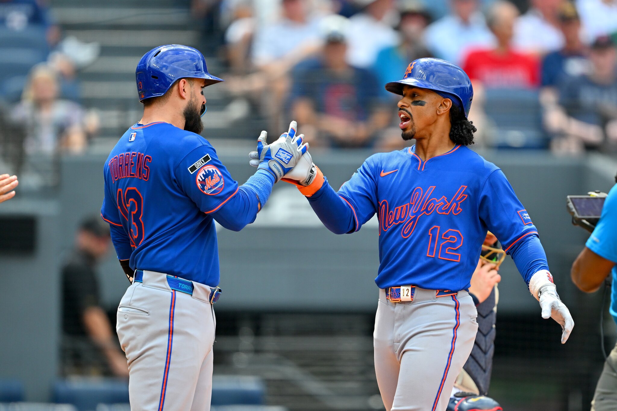 Mets sweep Guardians behind strong offensive outing