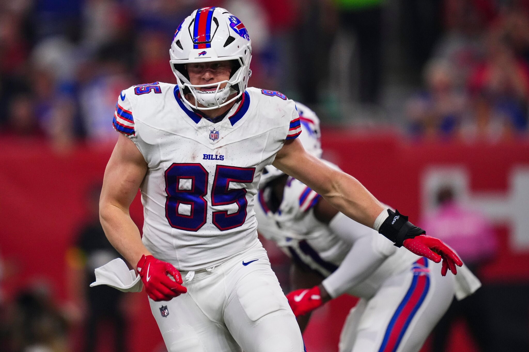 Buffalo Bills TE Jackson Hawes has carved out an important role on offense