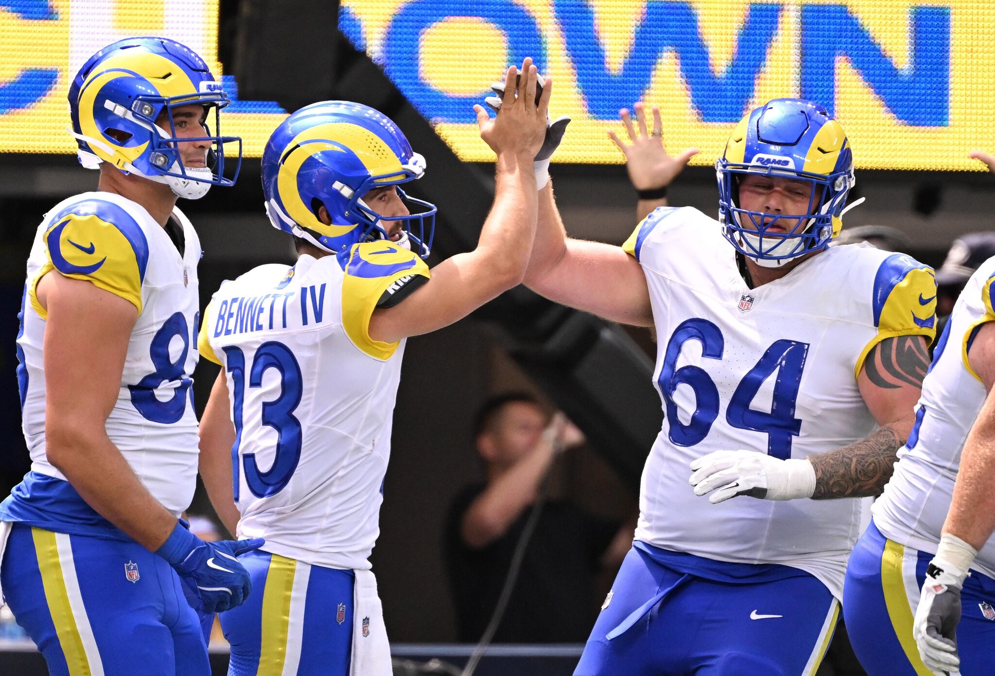 Rams depth chart reset: Jarquez Hunter strikes a blow in RB#3 battle