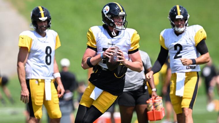 Will Steelers Keep Four Quarterbacks? In a Crowded Field, Allar, Howard and Rudolph Impress During Preseason Play
