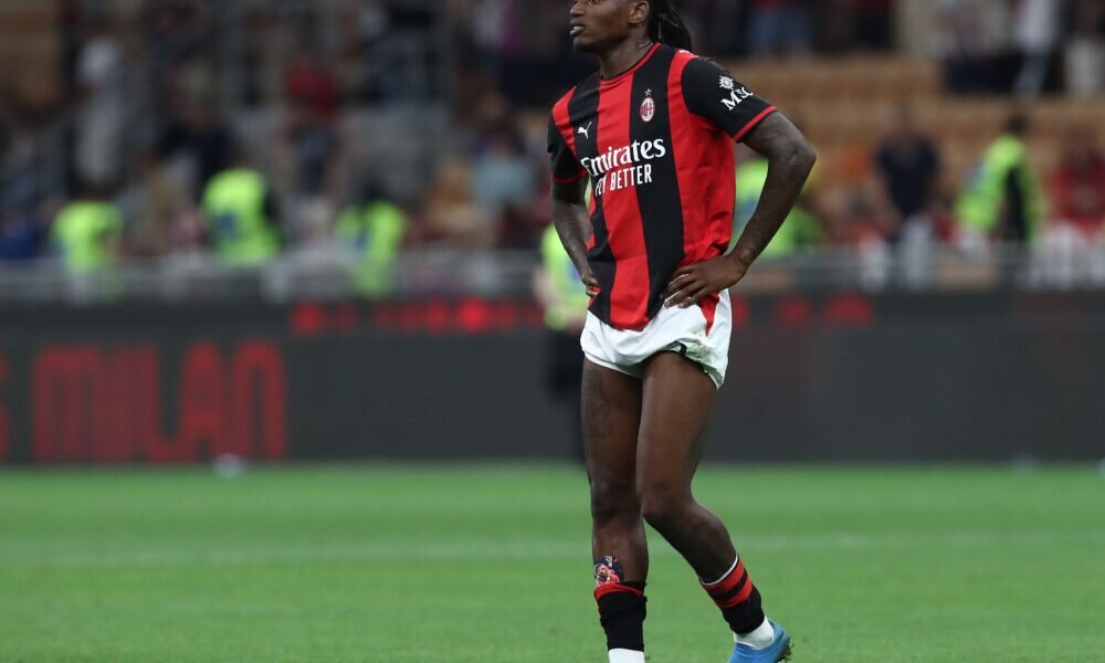 Aston Villa pushing for a loan deal for AC Milan attacker Rafael Leao