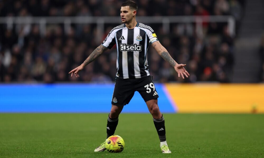 Arsenal prepared to step up pursuit of Newcastle midfielder Bruno Guimaraes this week