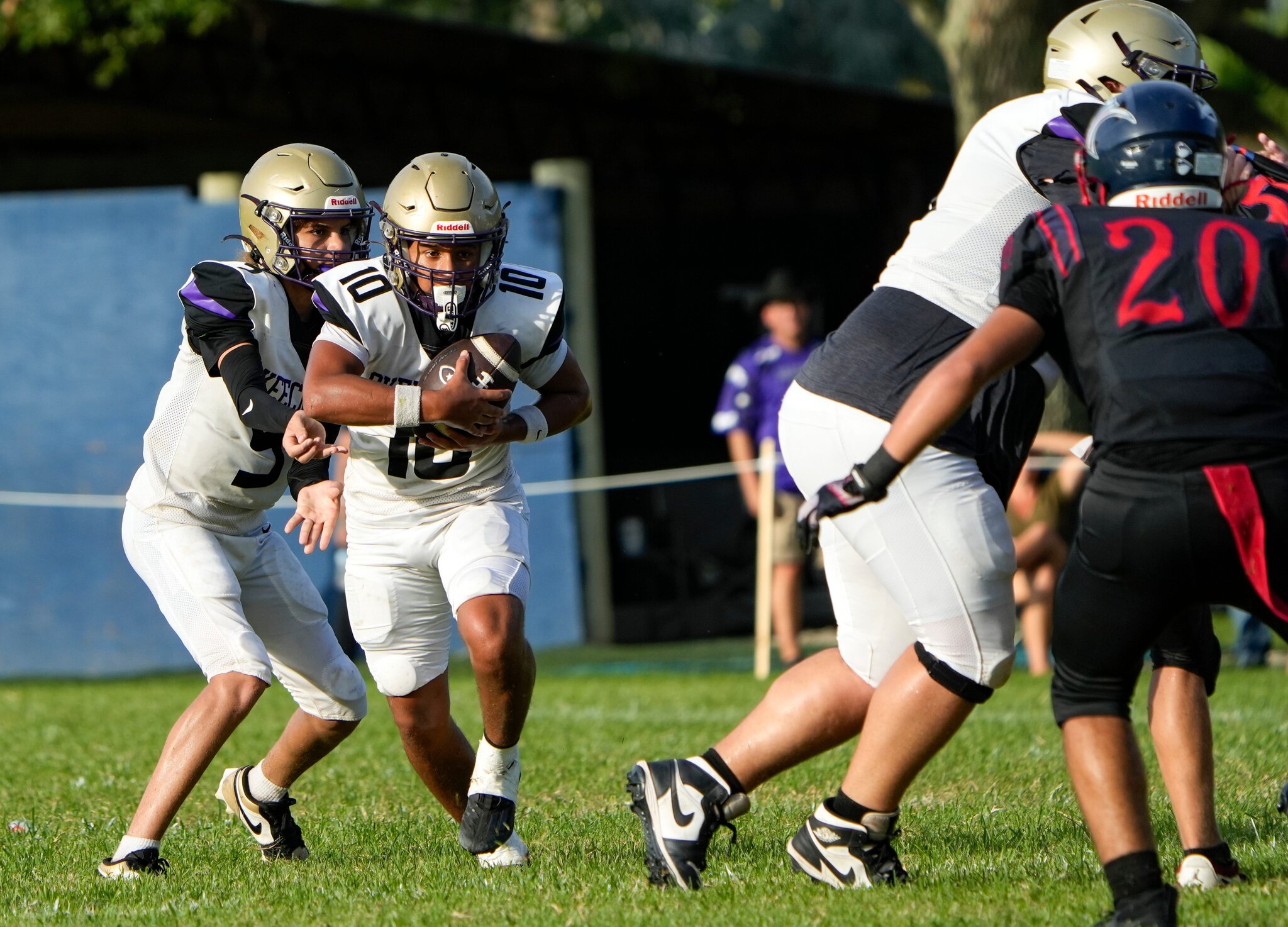 Football: Scrimmage answers questions for Okeechobee, Master's Academy