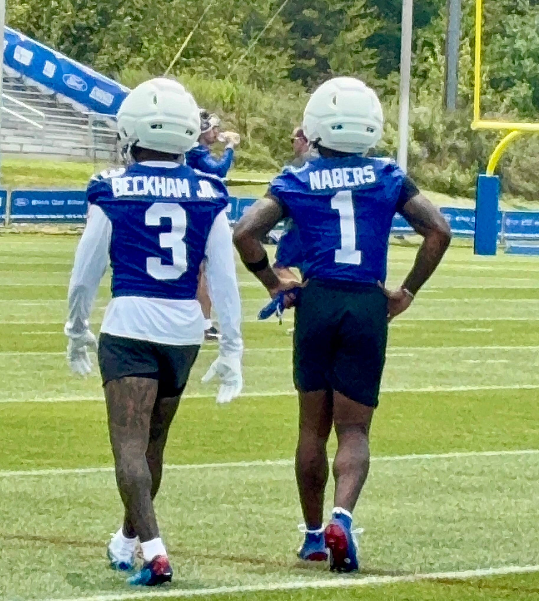 How Malik Nabers, OBJ gave NY Giants reason to dream on Day 1 of camp