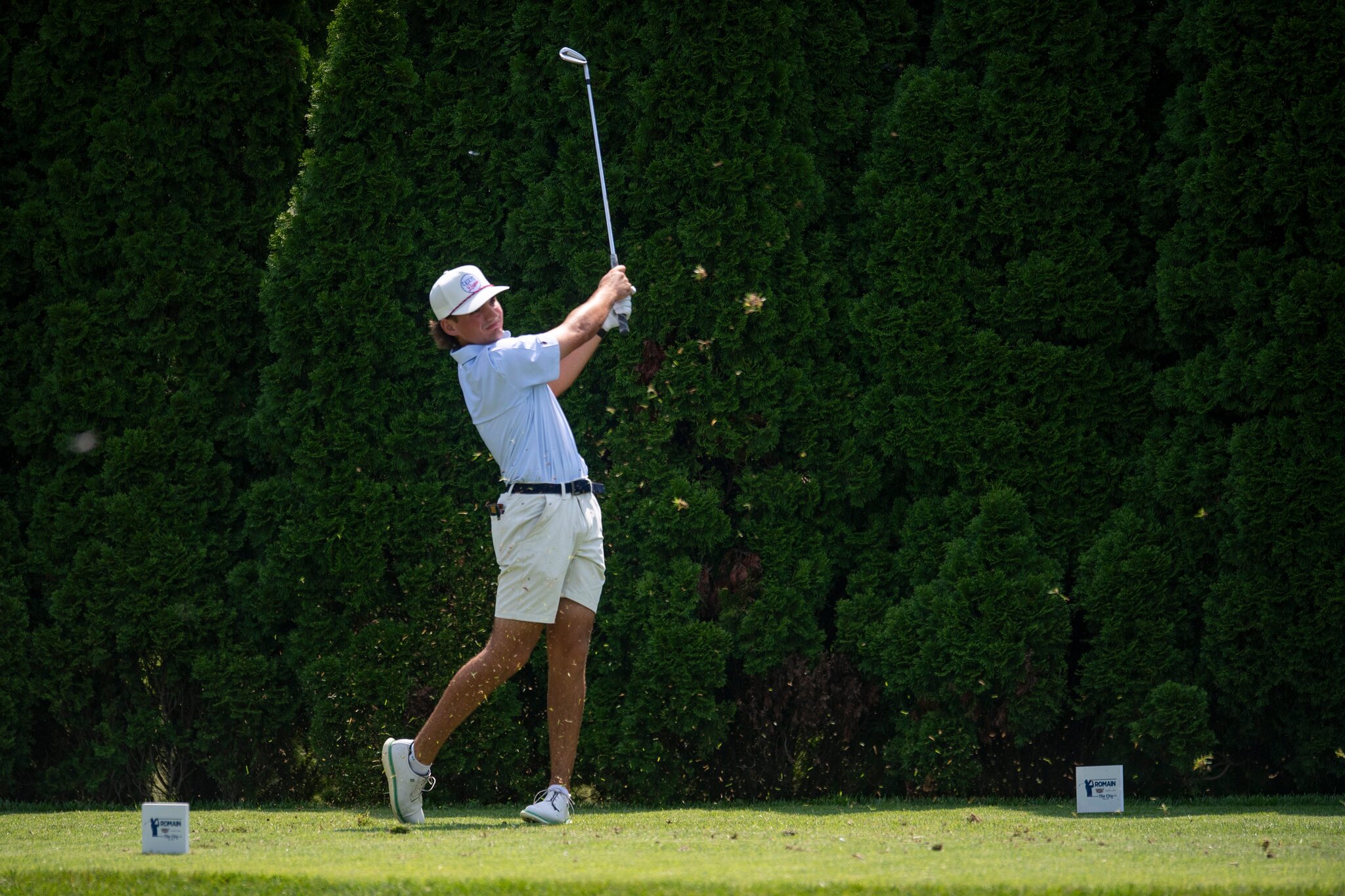 Peyton Blackard roars into lead for final round of Evansville City Tournament