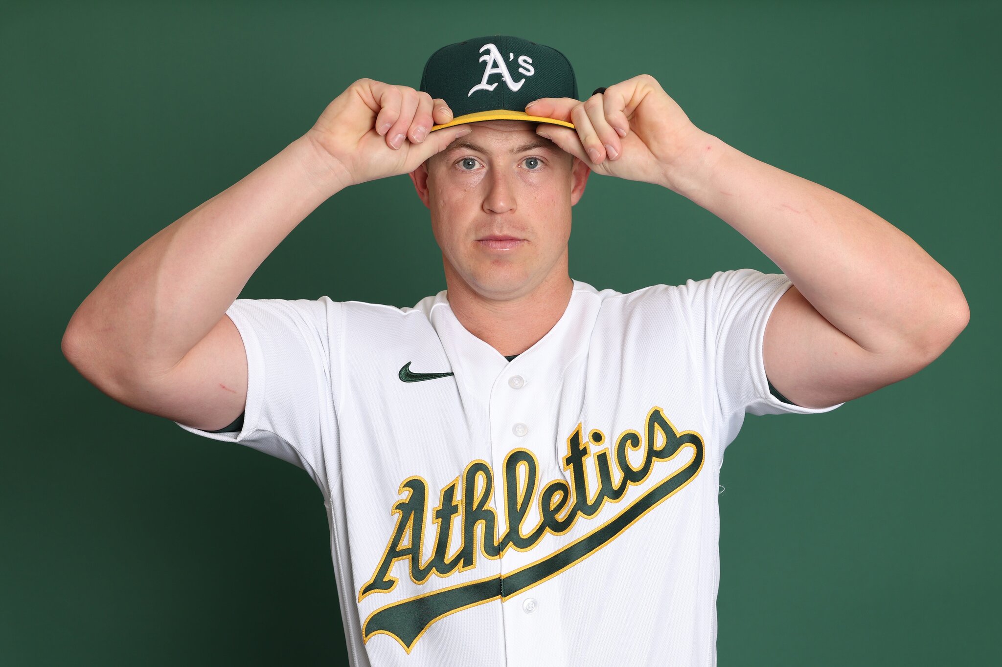 Brian Serven back in the majors as opportunity opens up with the A's