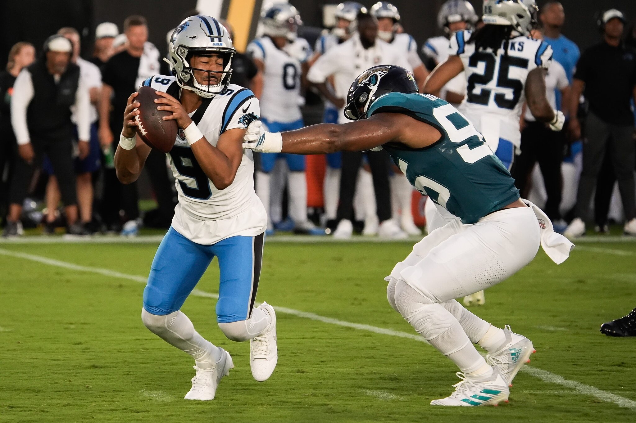 Panthers roll in preseason contest as Jaguars rest starters