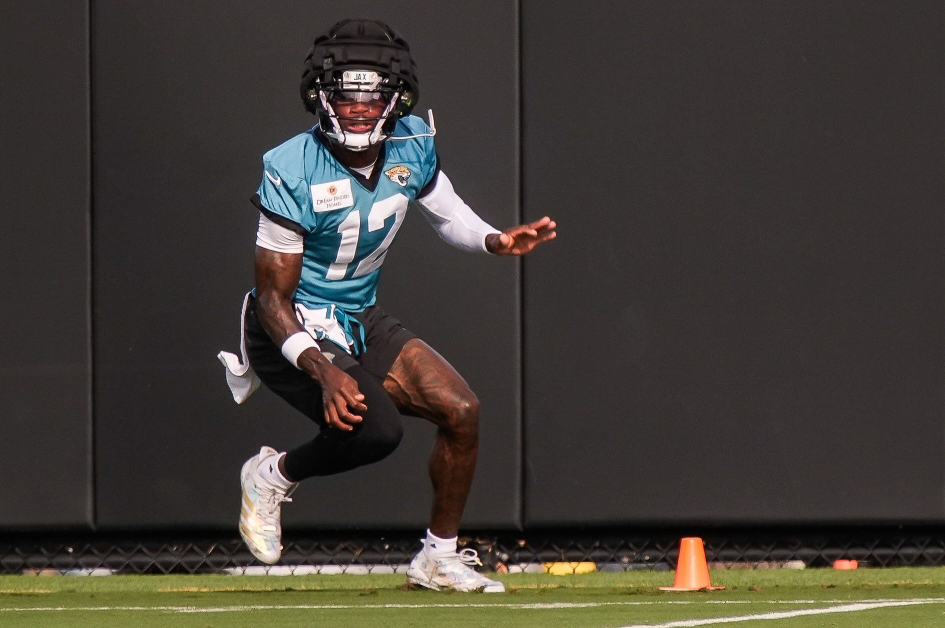 Jacksonville Jaguars WR/CB Travis Hunter has his heaviest day of work
