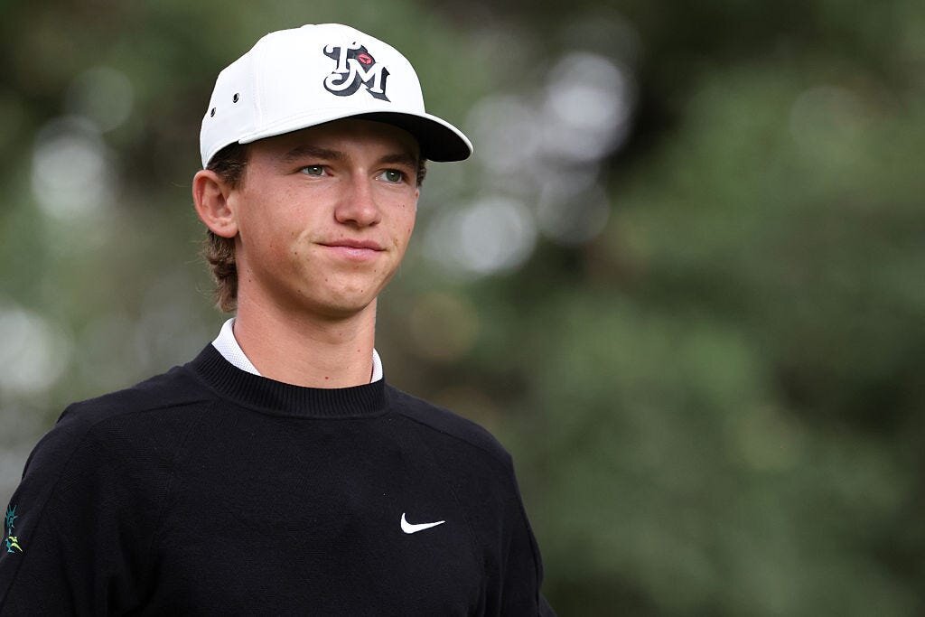 Miles Russell must wait a day before chasing Western Amateur championship