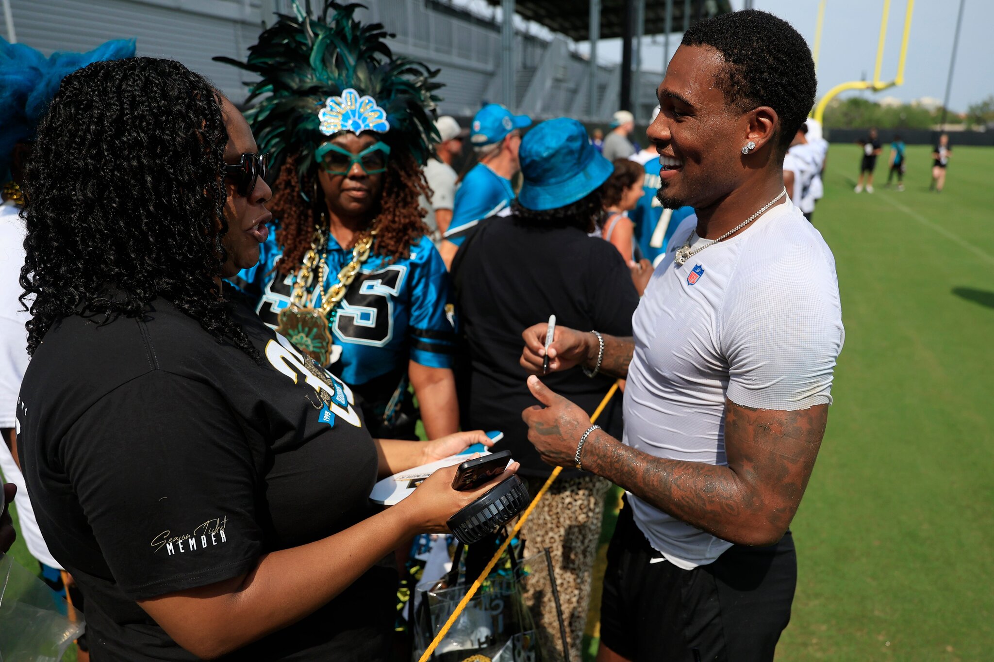 CB Jarrian Jones shines with two INTs on Day 3 of Jaguars camp