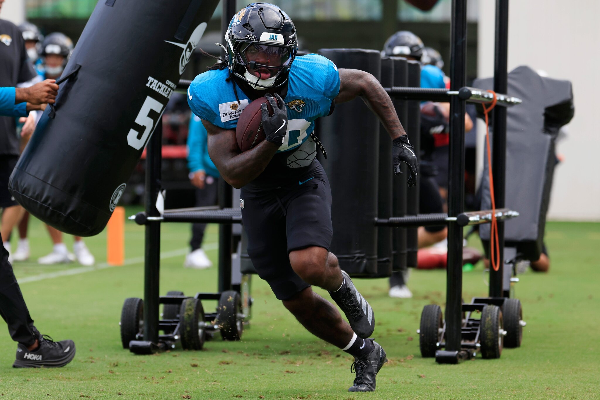Jaguars rookie RB J'Mari Taylor leads second-half comeback vs. Saints