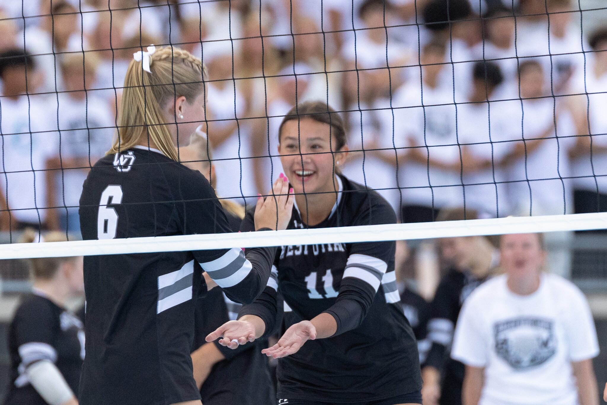 West Ottawa volleyball opens Volley Night Lights outdoor series vs Holland Christian