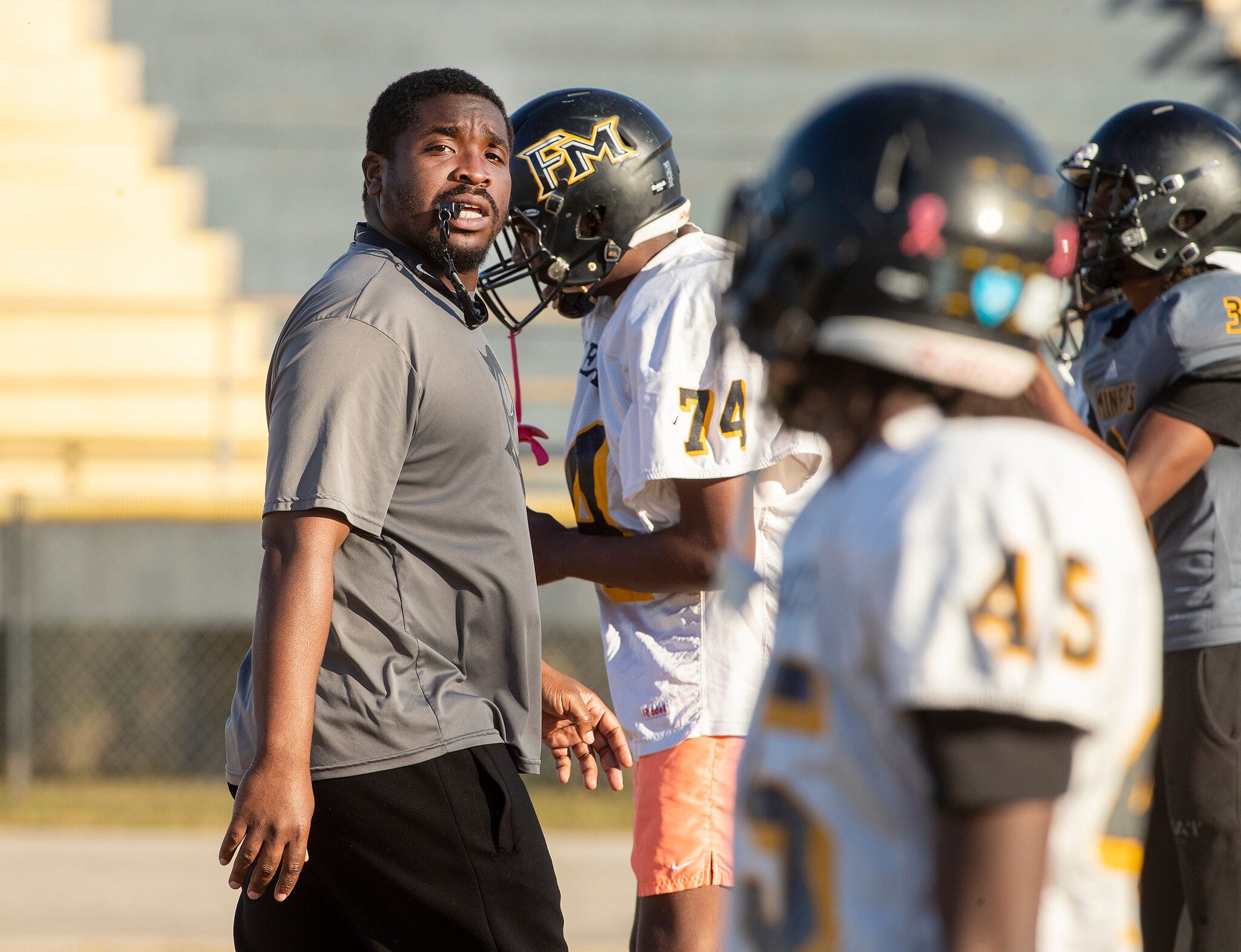Andre Camp named interim football head coach at Fort Meade