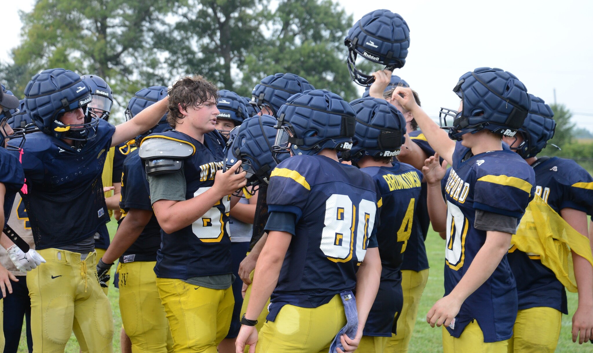 Early season tests add urgency to Whiteford's training camp workouts