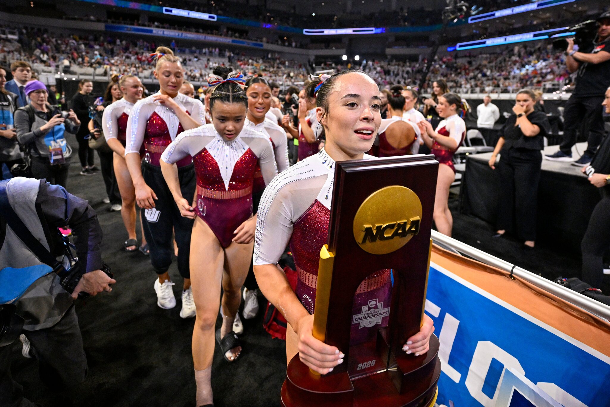 OU women's gymnastics star Faith Torrez named SEC Female Athlete of the Year