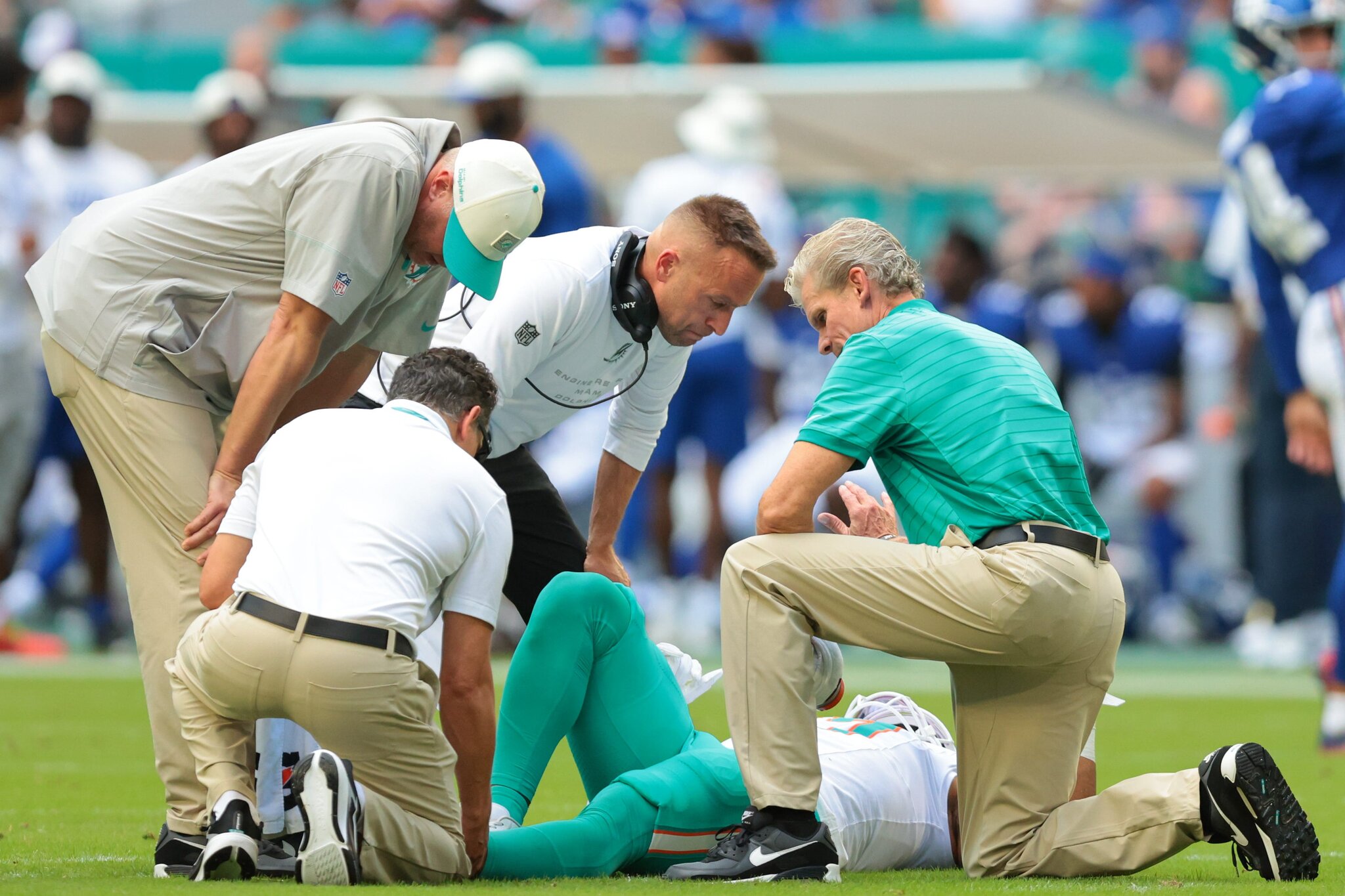 Injury compounds dismal Miami Dolphins loss to Giants