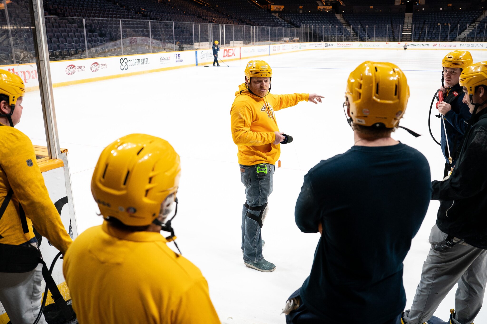 How do Predators install ice at Bridgestone Arena? An inside look at the process