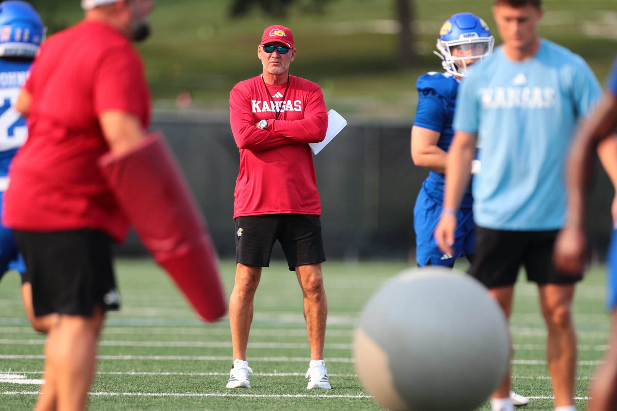 How KU’s Lance Leipold reacted to Landyn Watson’s eligibility ruling