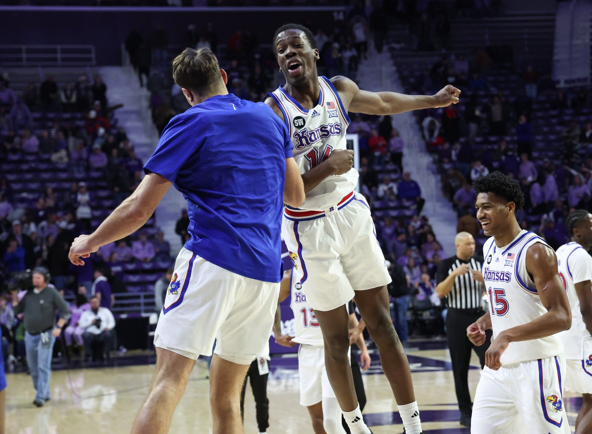 Bill Self reacts to Melvin Council Jr.’s pursuit of more eligibility
