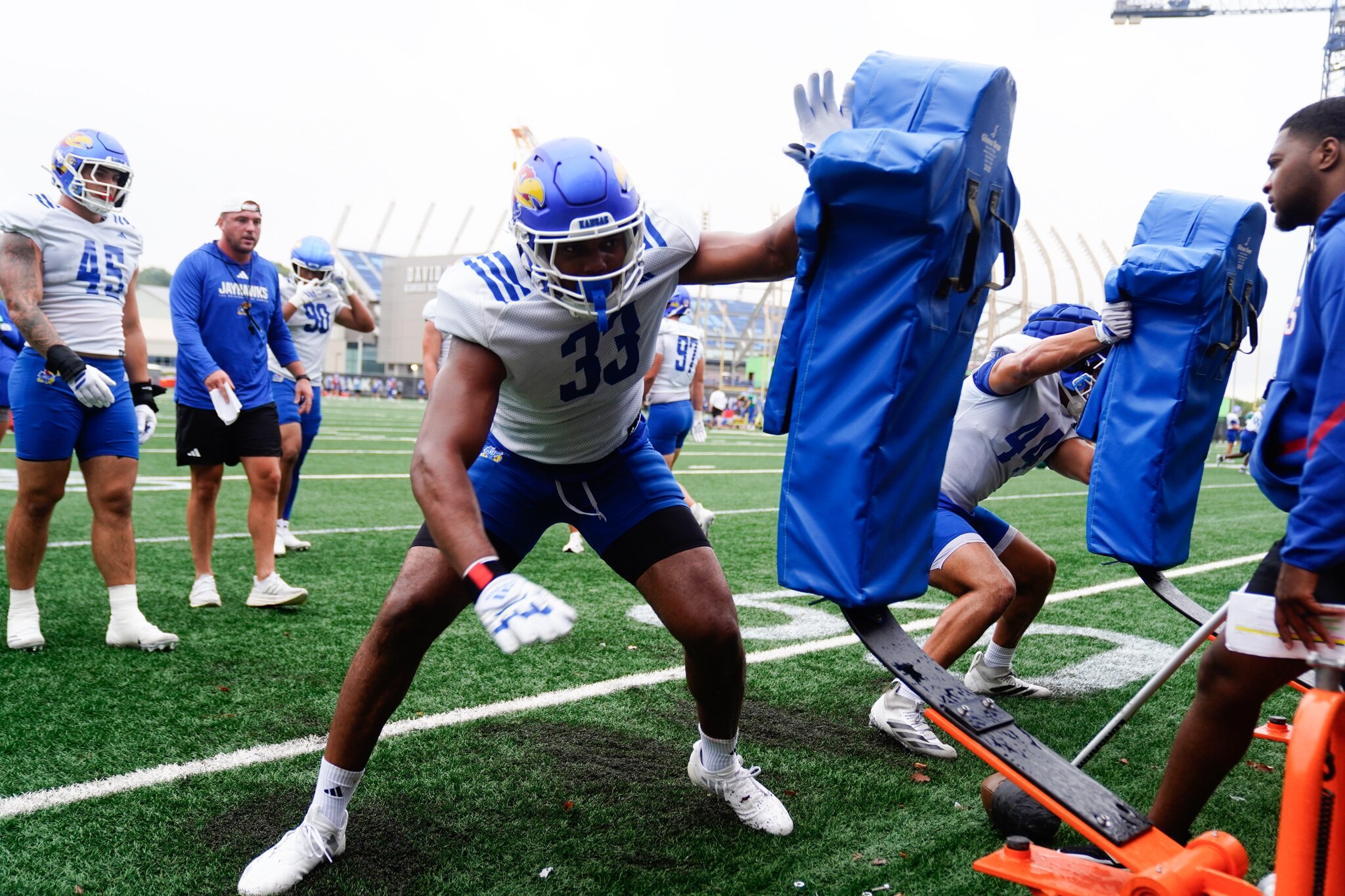 What Lance Leipold wants to see as Kansas football fall camp continues