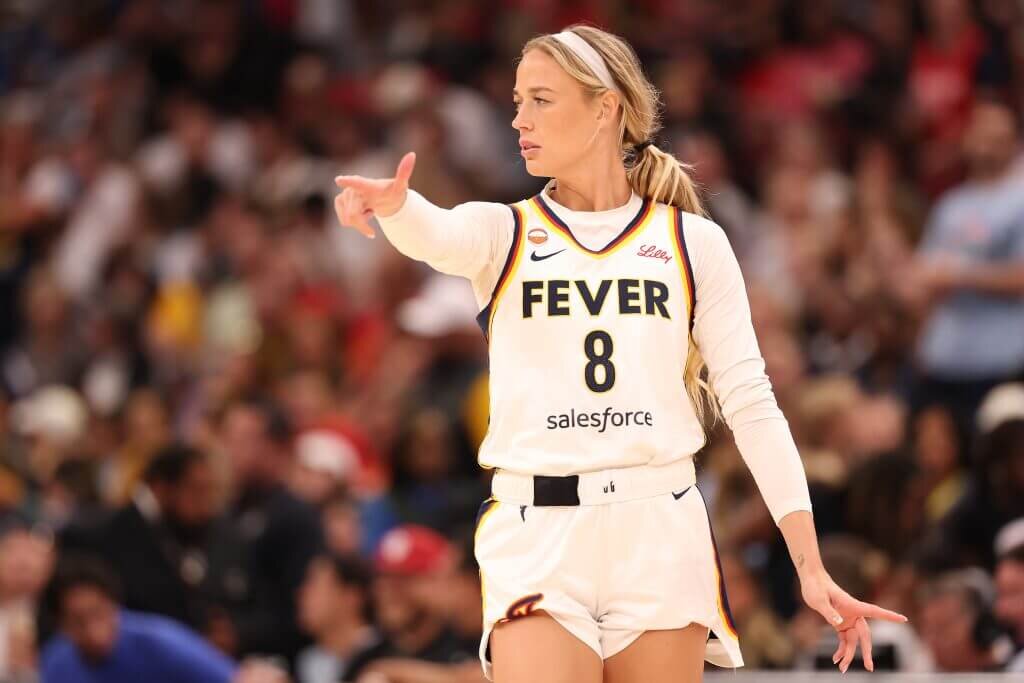 Sophie Cunningham says DiJonai Carrington ‘just trying to get attention’ with flagrant foul