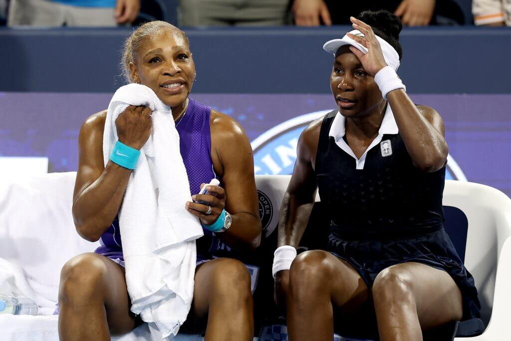 Serena and Venus Williams lose first doubles match since 2022 U.S. Open