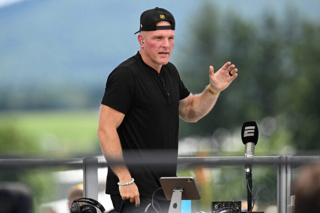 Pat McAfee claps back at Patriot Games-Donald Trump viral stunt