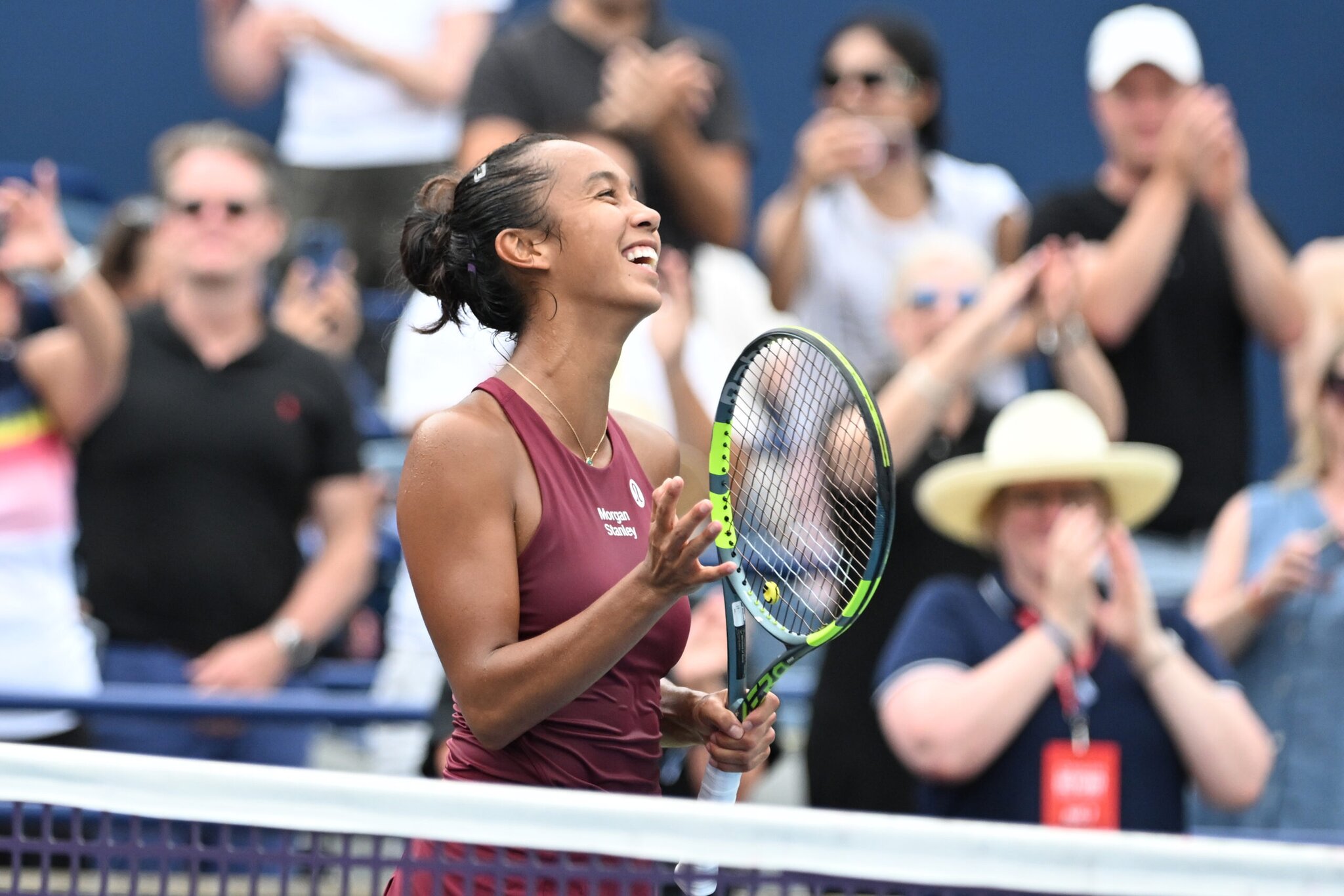 Leylah Fernandez knocks out French Open champion Mirra Andreeva at National Bank Open
