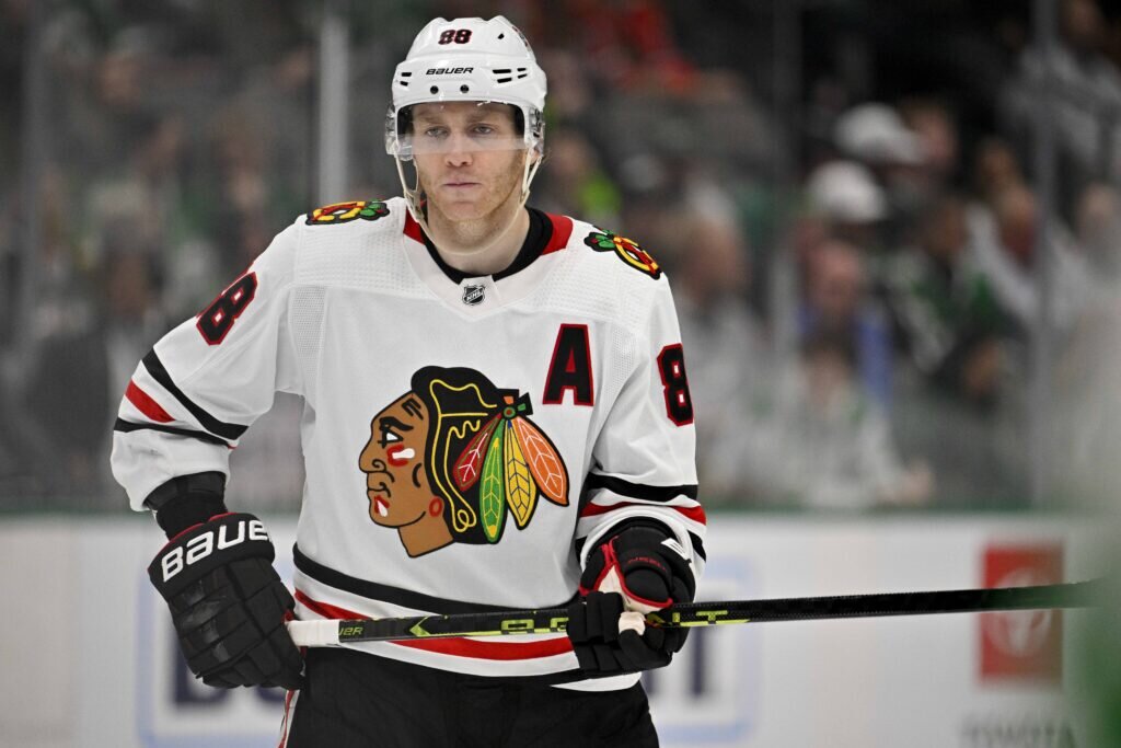Blackhawks rookie Roman Kantserov wants in on Patrick Kane & Connor Bedard experiment