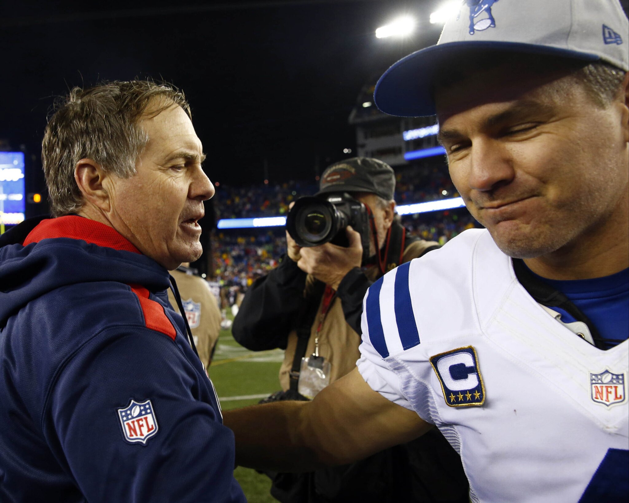 Did Adam Vinatieri’s Pro Football HOF speech go over the line