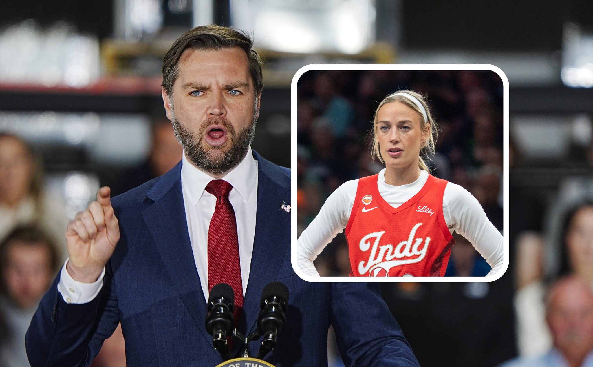 Take our country back’: JD Vance says Sophie Cunningham is helping ‘save’ America