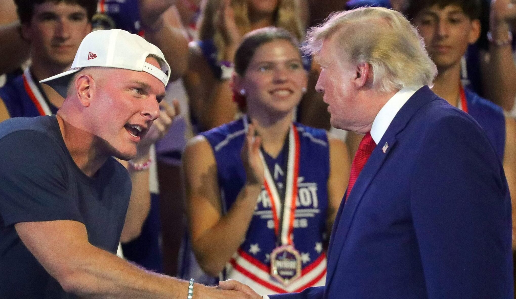 He wants to come out of the closet as MAGA’: Pat McAfee gets ripped for ‘lacking the courage’ to support Donald Trump