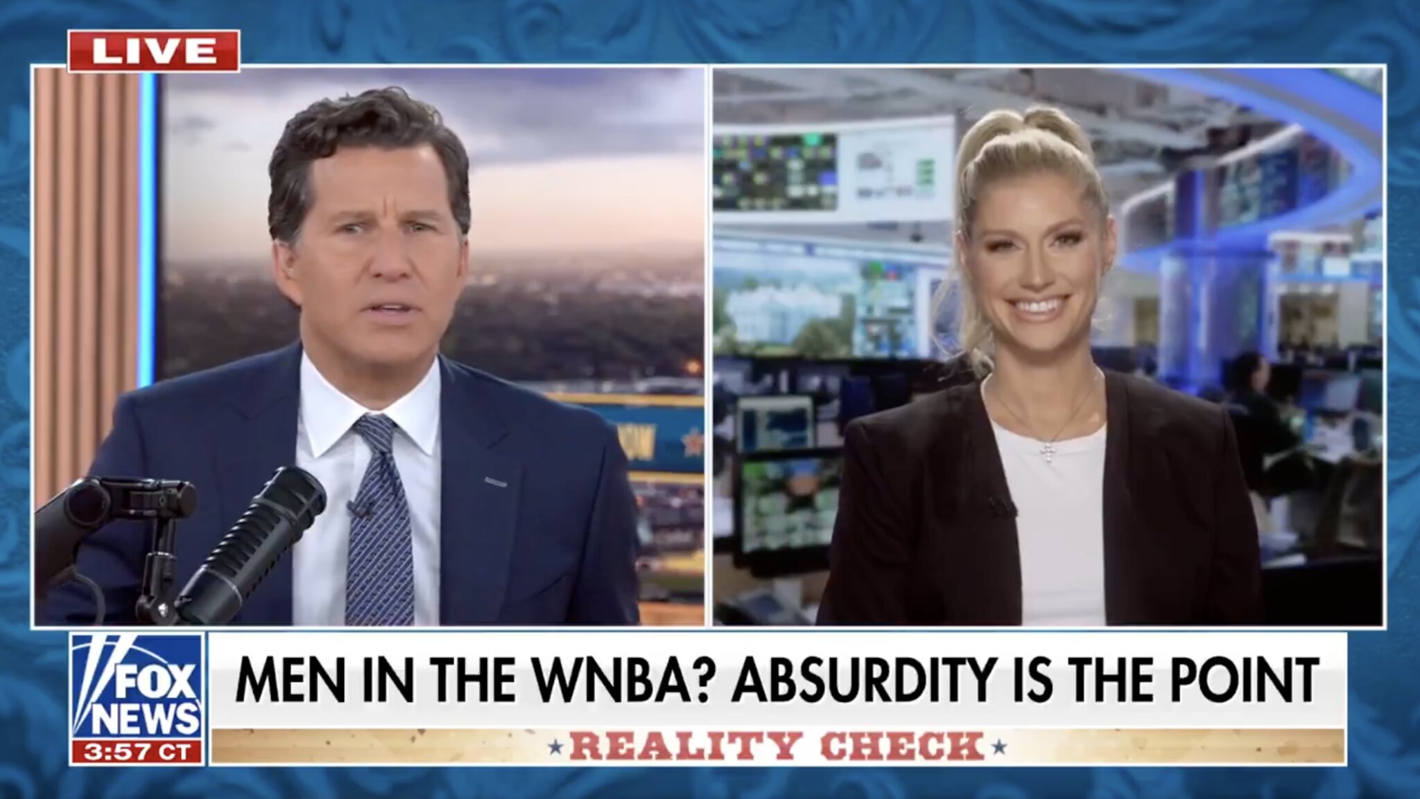 They’re all being transphobic’: Fox News’ Will Cain does not hold back on WNBA
