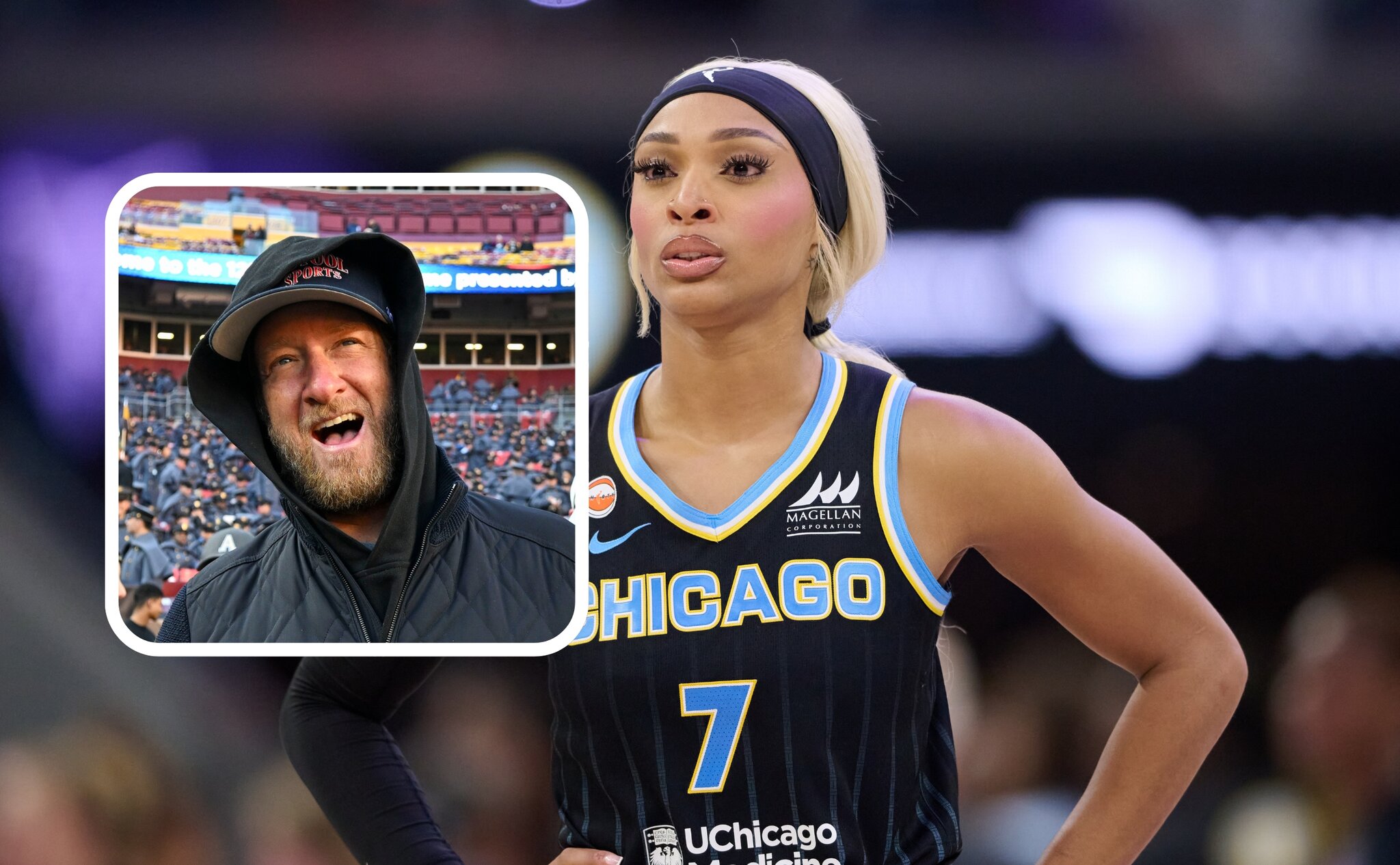 Dave Portnoy does not hold back on DiJonai Carrington: ‘White privilege indeed