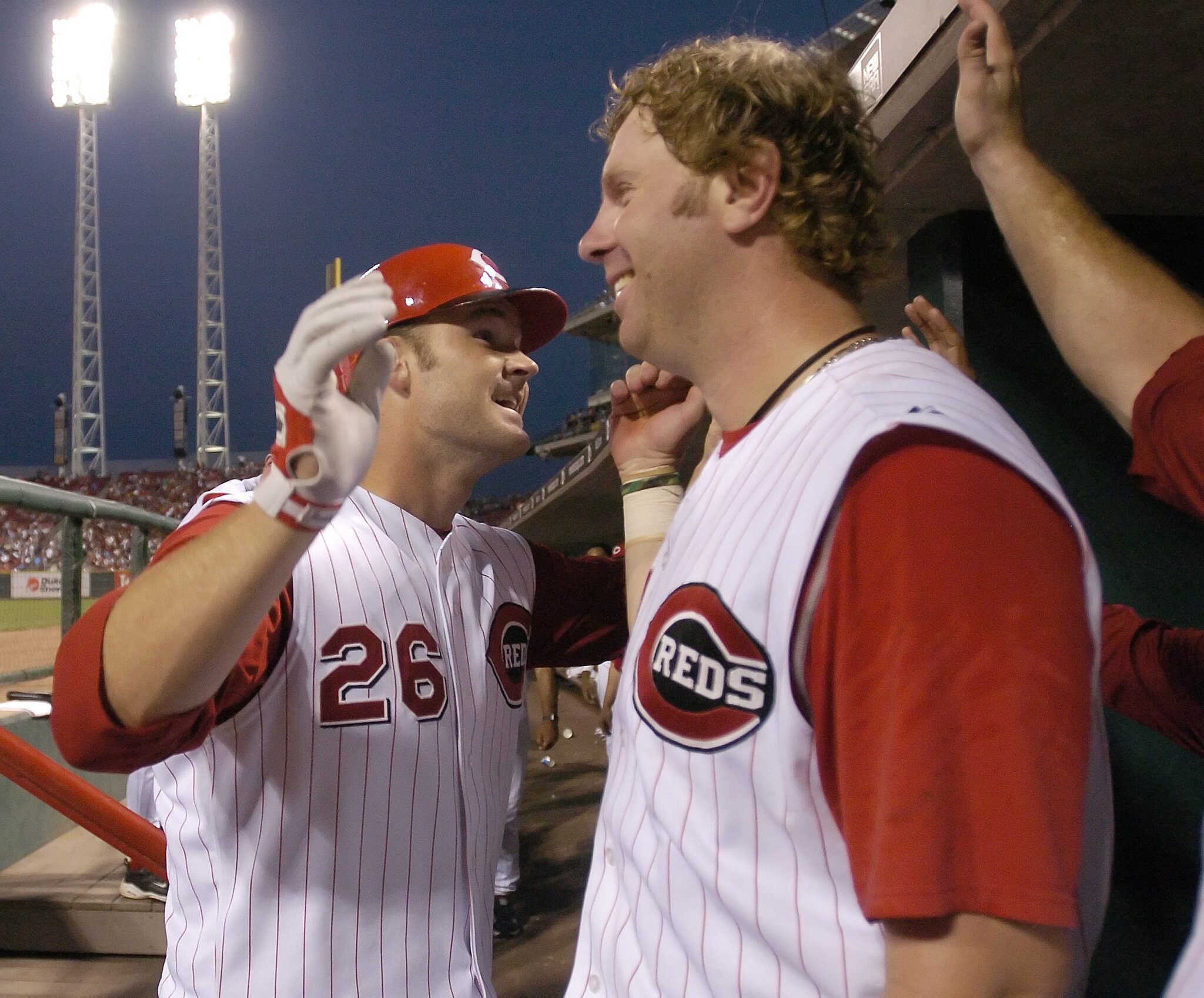 Joey Votto recalls David Ross berating him as his Reds teammate