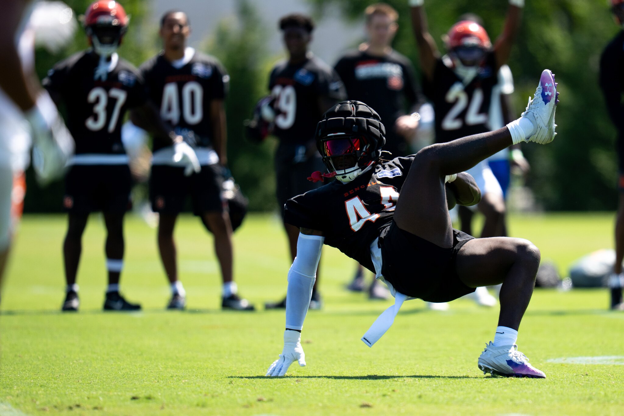 Demetrius Knight Jr. doing things differently for Bengals in Year 2