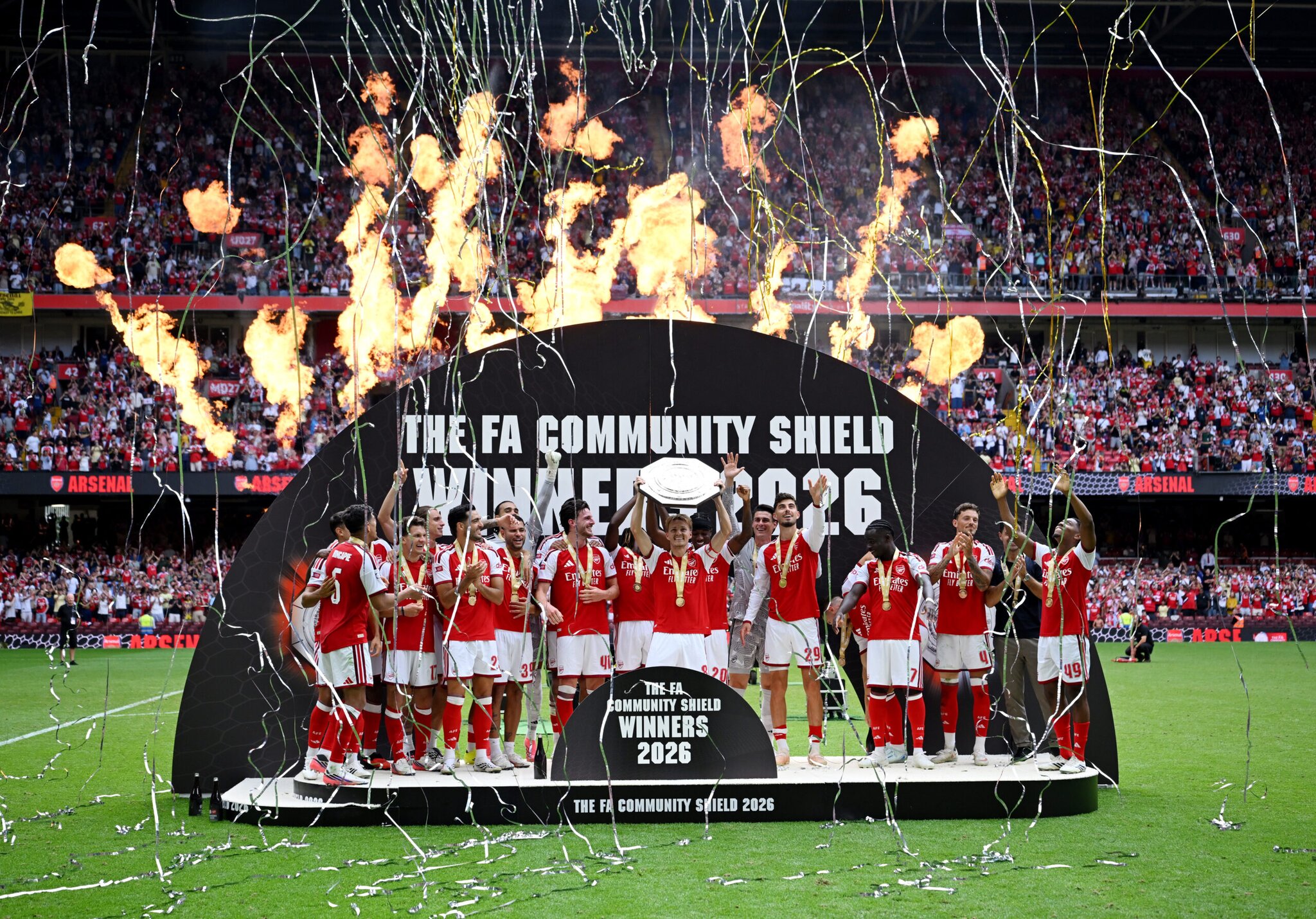 Former Arsenal defender calls Community Shield win over Man City a ‘real statement