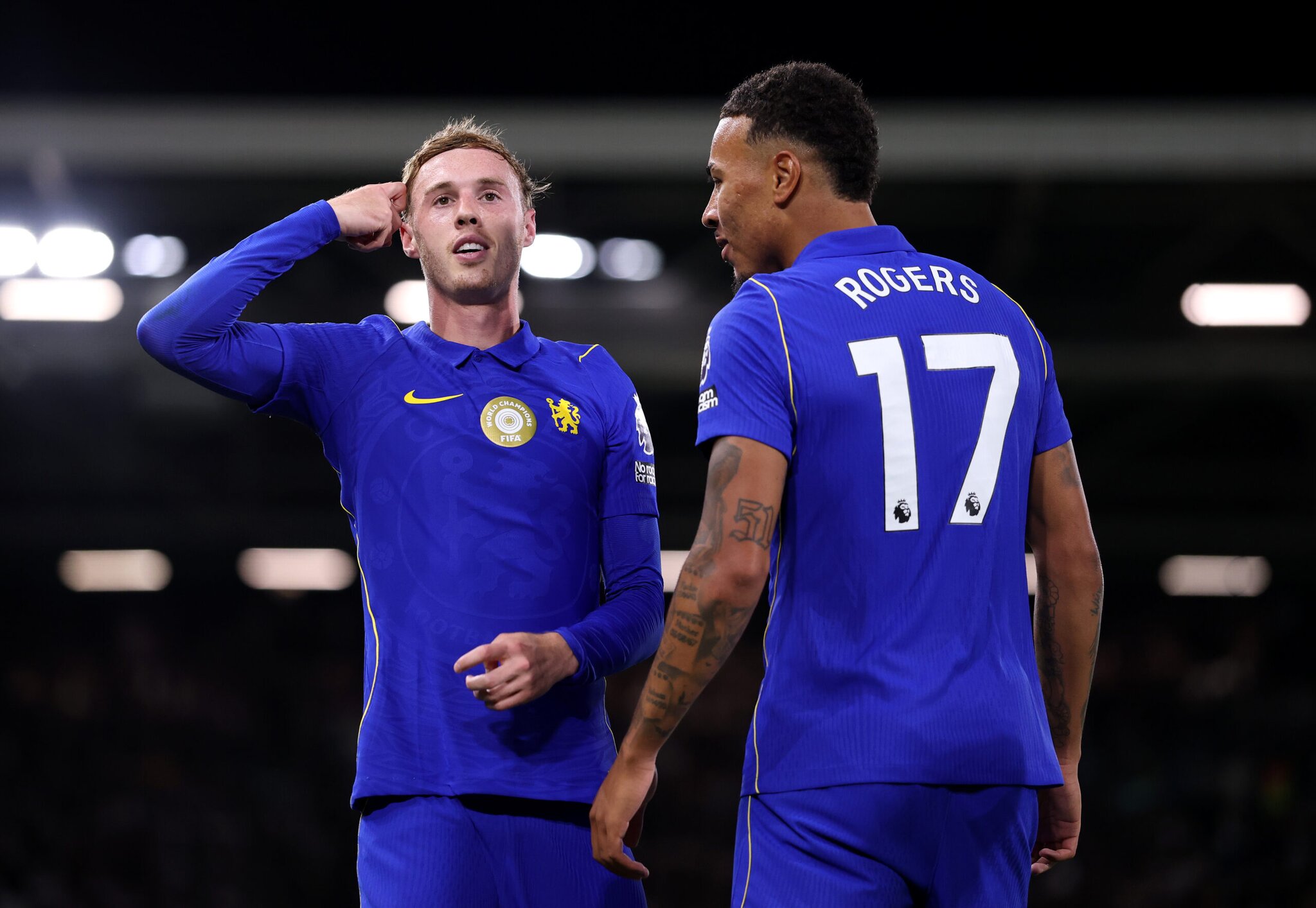 Rogers praises Palmer show at Fulham as Chelsea start with win