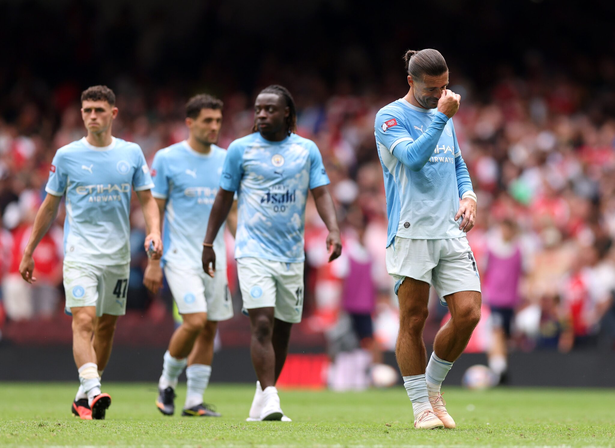Man City captain Dias slams performance after Community Shield setback