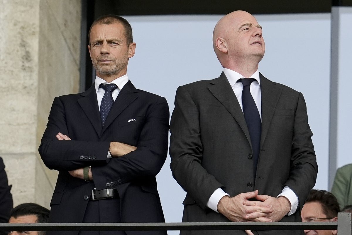 Nobody is selling football’: Fifa issues response to Uefa’s threat of World Cup boycott